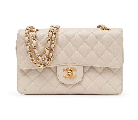 chanel classic flap bag cream|authentic Chanel classic flap bag.